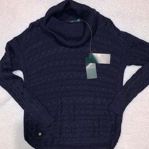 NWT $89 Lauren Ralph Lauren Lightweight Sweater M